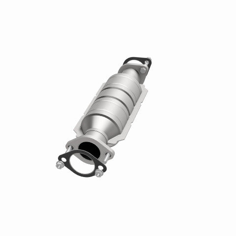 MagnaFlow direct-fit catalytic converter fits 2004-2009 Kia Spectra, 2004-2006 Hyundai Elantra, and more, this and 2008 Kia Spectra 2.0L stainless steel CARB compliant OBDII 51332