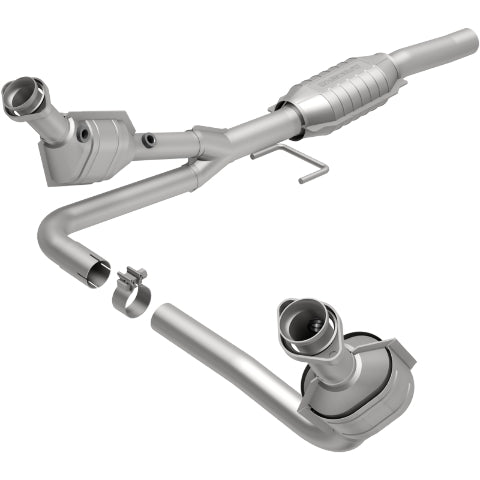MagnaFlow direct-fit catalytic converter fits 2000-2003 Dodge Dakota 3.9L and 00 Dodge Dakota 3.9L 2wd 3.9L stainless steel CARB compliant OBDII 51392