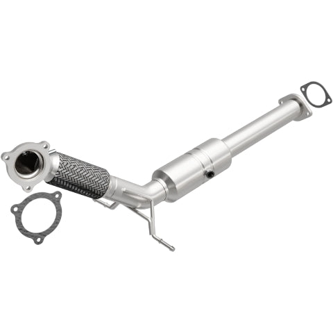 MagnaFlow direct-fit catalytic converter fits 2002-2004 Volvo S60 and Volvo V70, this and 2002-2003 Volvo S60 2.4L stainless steel CARB compliant OBDII 51487