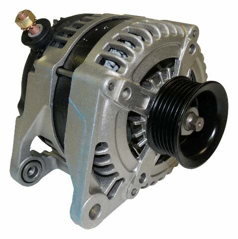 Jeep Aluminum Black Alternator - 5149275AA