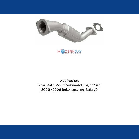 MagnaFlow direct-fit catalytic converter for 2007-2008 Buick 3.8L stainless steel CARB compliant OBDII 51751