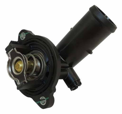 Jeep Metal Black Thermostat Housing - 5184651AF steel