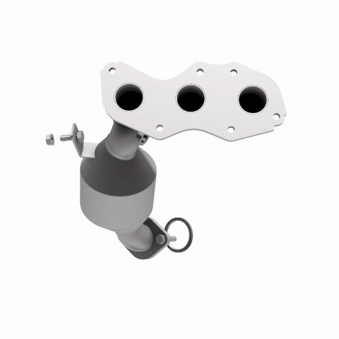 MagnaFlow direct-fit catalytic converter fits 2008-2013 Toyota Highlander and 2007-2011 Toyota Sienna, this and 2008-2009 Toy Toyota Highlander 3.5L stainless steel CARB compliant