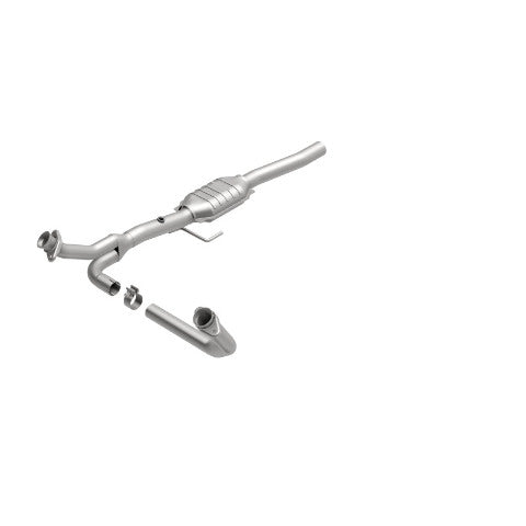 MagnaFlow direct-fit catalytic converter for 2000-2003 Dodge 3.9 inch inlet/outlet stainless steel CARB compliant OBDII 51874