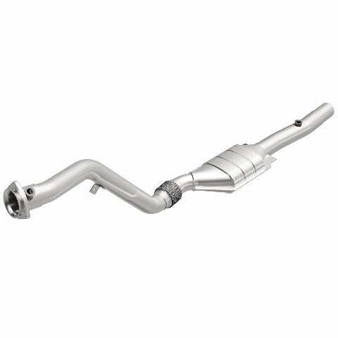 MagnaFlow direct-fit catalytic converter for 2000-2003 Audi 4.2L passenger side stainless steel CARB compliant OBDII 51890