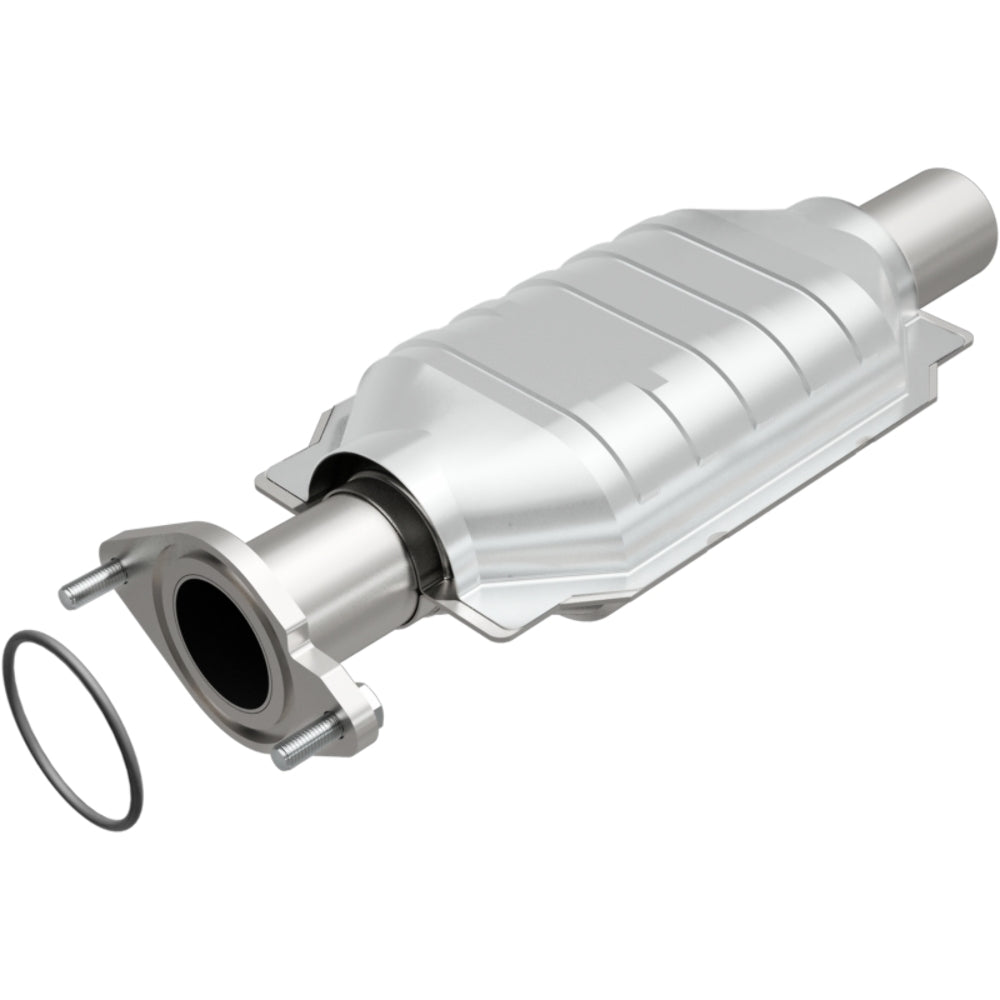 MagnaFlow direct-fit catalytic converter fits 2010-2012 Ford Fusion and 2010-2011 Mercury Milan and 2010-2012 Ford Fusion 3.0L stainless steel CARB compliant 51896