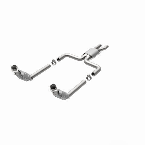 MagnaFlow direct-fit catalytic converter fits 2004-2005 Ford Thunderbird 3.9L and 2004-2006 Lincoln LS 3.9L stainless steel CARB compliant OBDII 51906