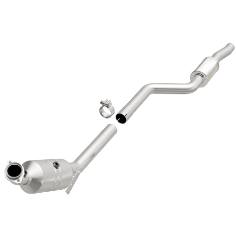 MagnaFlow direct-fit catalytic converter fits 2008-2010 Mercedes-Benz C300, 2010-2011 Mercedes-Benz E350, and more, this and 2008-2010 C300 3.0L passenger side 3.0L passenger side