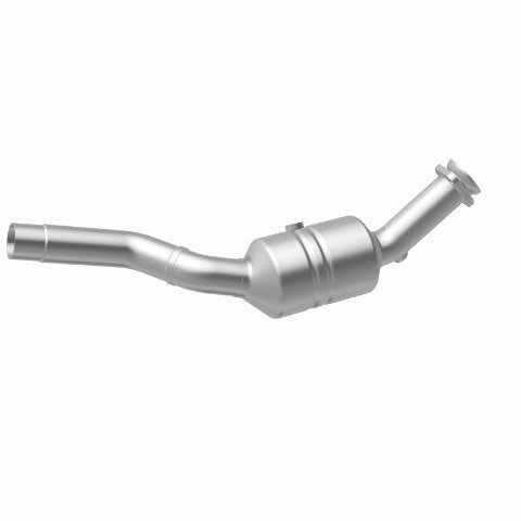MagnaFlow direct-fit catalytic converter fits 2007-2009 Jaguar XK and Jaguar XKR, this and 2007-2009 XKR 4.2L passenger side 4.2L passenger side stainless steel CARB compliant OBDI