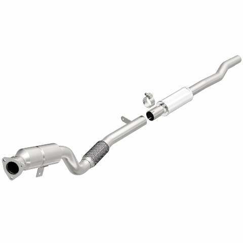 MagnaFlow direct-fit catalytic converter for 2004-2006 Audi 4.2L stainless steel CARB compliant 51965