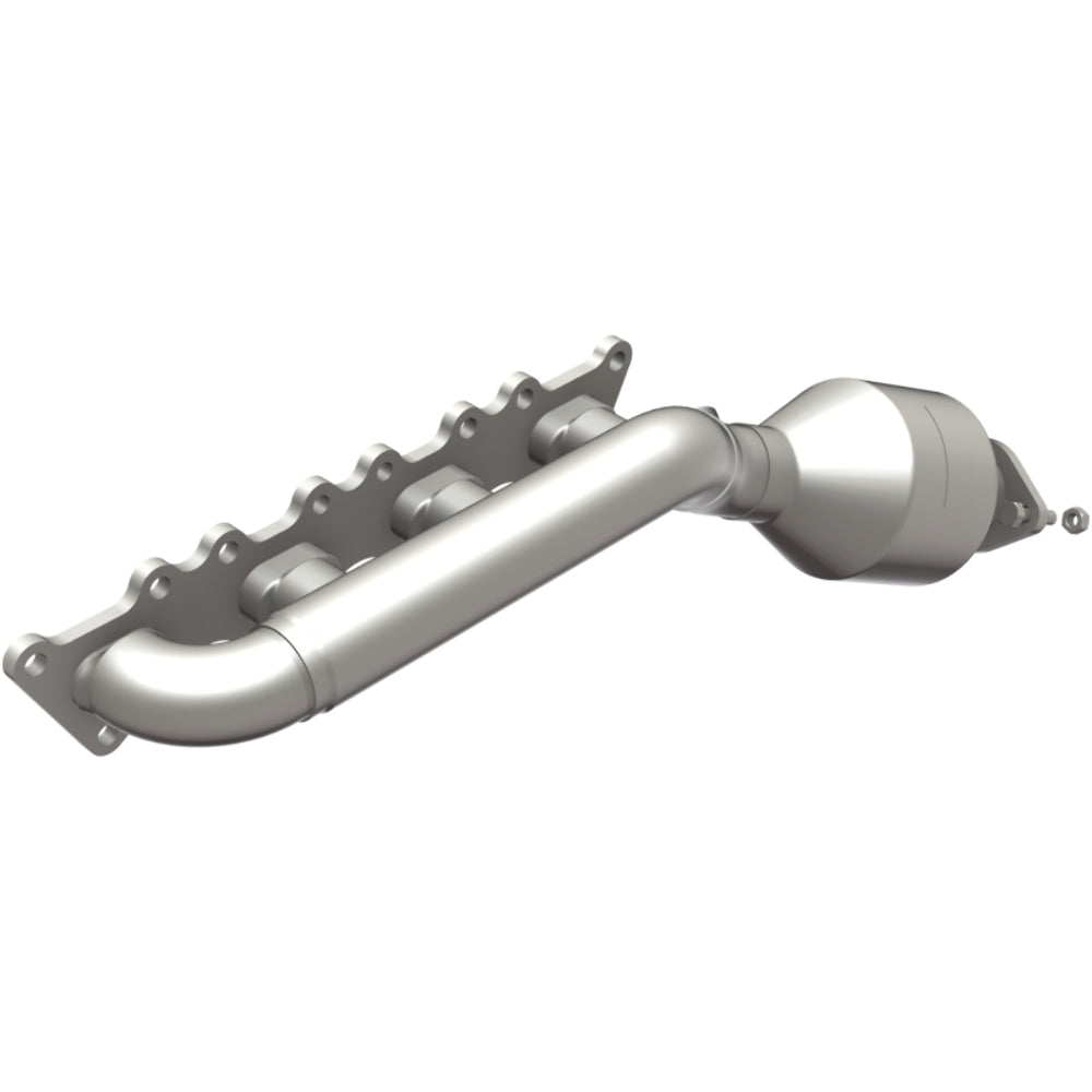 MagnaFlow direct-fit catalytic converter fits 2009 Kia Borrego 4.6L driver side 4.6L driver side stainless steel CARB compliant OBDII 51980