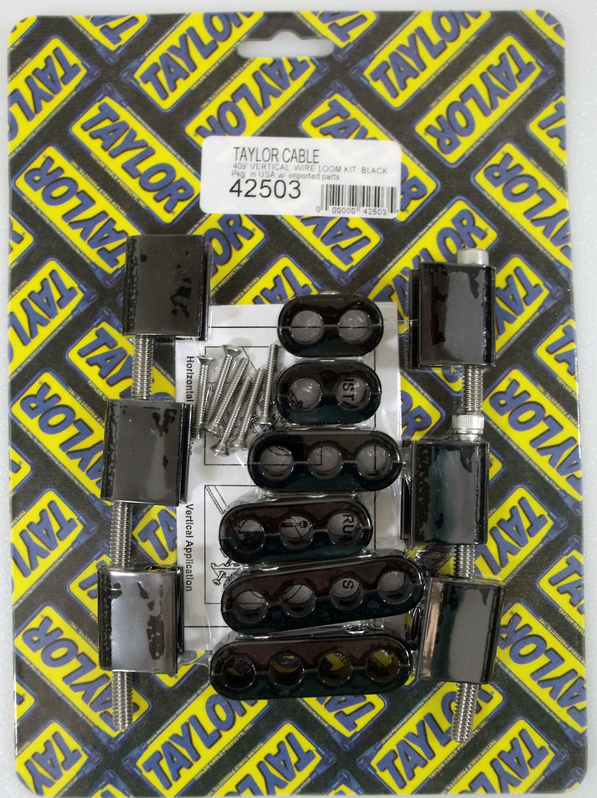 Spark Plug Wire Holder 10.4mm Black 42503