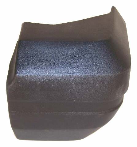 Jeep Metal Black off-road bumper End Cap - 52000192