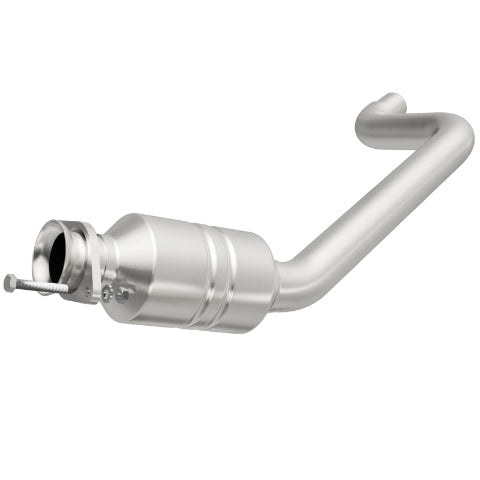 MagnaFlow direct-fit catalytic converter fits 2010-2012 Jaguar XF and Jaguar XFR, this and 2010-2012 Jaguar XF 5.0L stainless steel CARB compliant OBDII 52003