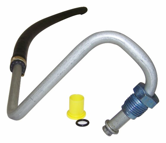 Jeep Metal Black Power Steering Return Hose - 52038423AB