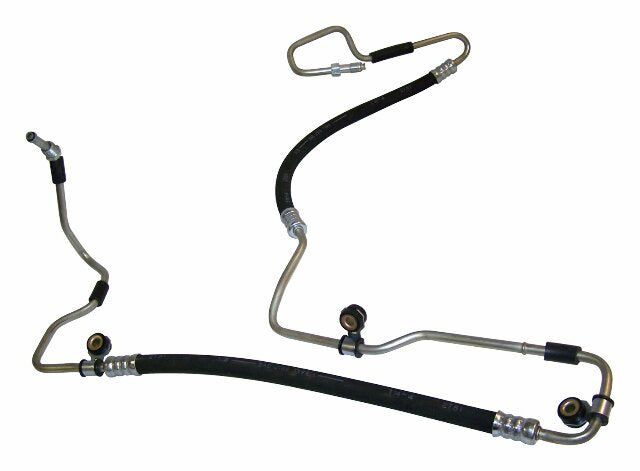Jeep Metal Black Power Steering Pressure Hose - 52089325AD