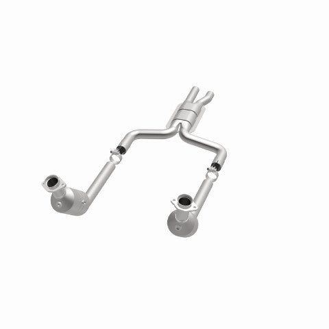 MagnaFlow direct-fit catalytic converter fits 2003-2004 Ford Thunderbird and Lincoln LS, this and 2003 THUNDERBIRD 3.9L stainless steel CARB compliant OBDII 52099
