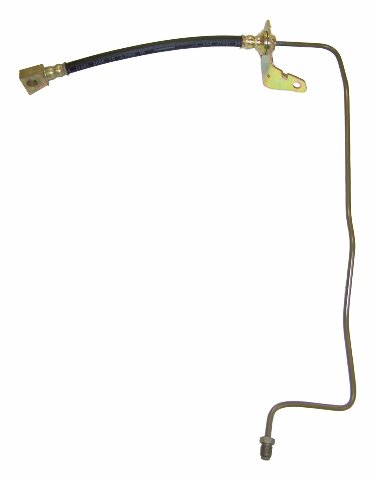 Crown Automotive - Metal Black Brake Hose - 52128431AC