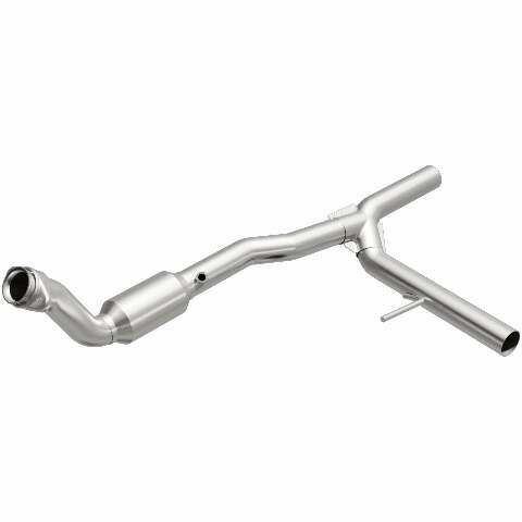 MagnaFlow direct-fit catalytic converter for 2005-2008 Ford F-150 stainless steel CARB compliant OBDII 52154