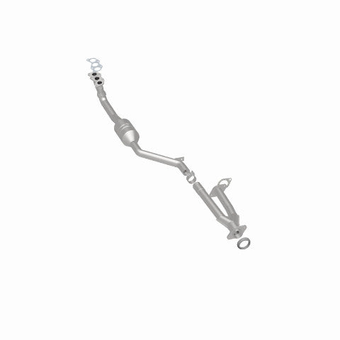 MagnaFlow direct-fit catalytic converter fits 2010-2015 Subaru Outback, Subaru Legacy, and more, this and 2010-2014 Legacy 3.6 L stainless steel CARB compliant 52202
