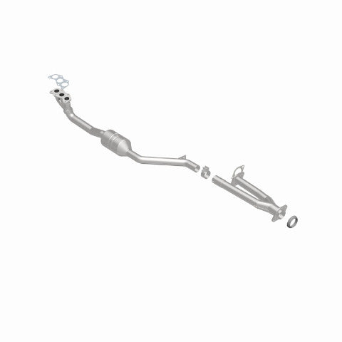 MagnaFlow direct-fit catalytic converter fits 2010-2015 Subaru Outback, Subaru Legacy, and more, this and 2010-2014 Legacy 3.6 L stainless steel CARB compliant 52202