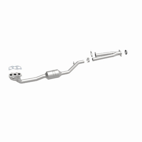 MagnaFlow direct-fit catalytic converter fits 2010-2015 Subaru Outback, Subaru Legacy, and more, this and 2010-2014 Legacy 3.6 L stainless steel CARB compliant 52202