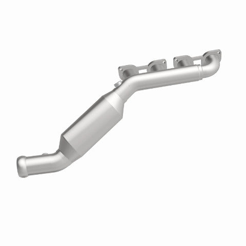 MagnaFlow direct-fit catalytic converter fits 2007-2010 X5 4.8 L stainless steel CARB compliant OBDII 52236