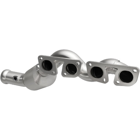 MagnaFlow direct-fit catalytic converter fits 2007-2010 X5 4.8 L stainless steel CARB compliant OBDII 52237