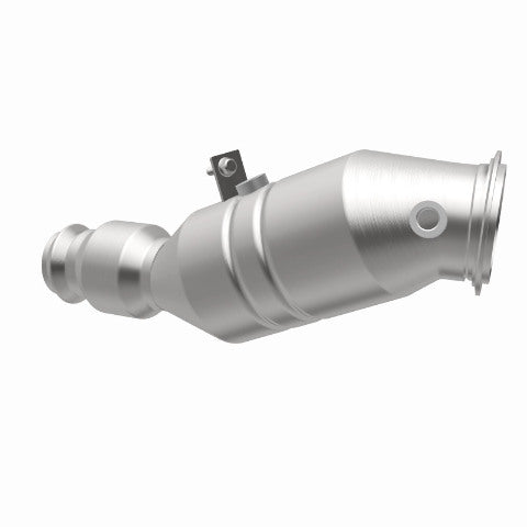 MagnaFlow direct-fit catalytic converter fits 2012-2016 BMW 328i, 2013-2016 BMW 328i xDrive, and more, this and 2012-2014 328i 2 L Closed Couple stainless steel CARB compliant 5225