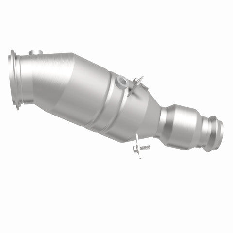 MagnaFlow direct-fit catalytic converter fits 2012-2016 BMW 328i, 2013-2016 BMW 328i xDrive, and more, this and 2012-2014 328i 2 L Closed Couple stainless steel CARB compliant 5225