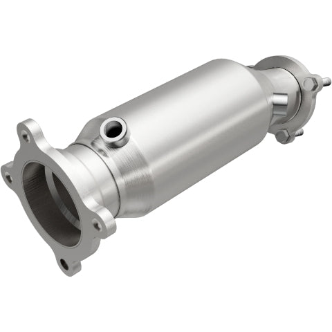 MagnaFlow direct-fit catalytic converter fits 2013-2015 Audi A6 Quattro and 2012-2015 Audi A6, this and 2012-2015 A6 L4 2 stainless steel CARB compliant OBDII 52292