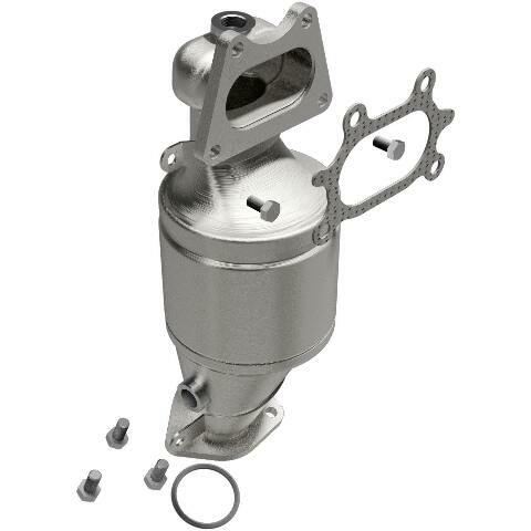 MagnaFlow direct-fit catalytic converter for 2006-2007 Honda Accord stainless steel CARB compliant 52306