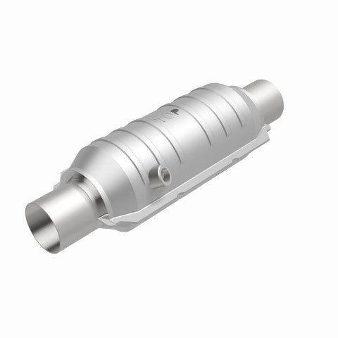 MagnaFlow universal catalytic converter 2.5 inch inlet/outlet stainless steel Federal EPA compliant OBDII 52326