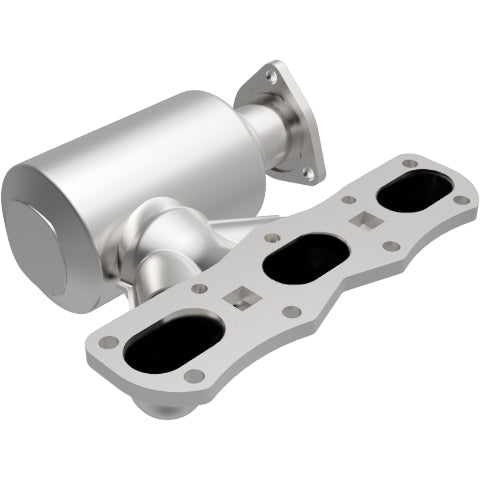MagnaFlow direct-fit catalytic converter fits 2000-2004 Boxster 2.7 3.2L 2.7 inch inlet/outlet stainless steel CARB compliant OBDII 52329
