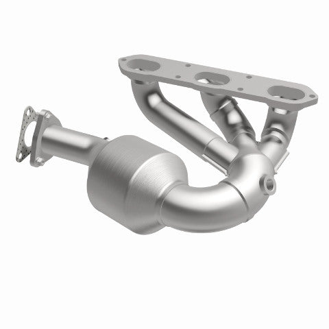 MagnaFlow direct-fit catalytic converter fits 2000-2004 Boxster 2.7 3.2L 2.7 inch inlet/outlet stainless steel CARB compliant OBDII 52329