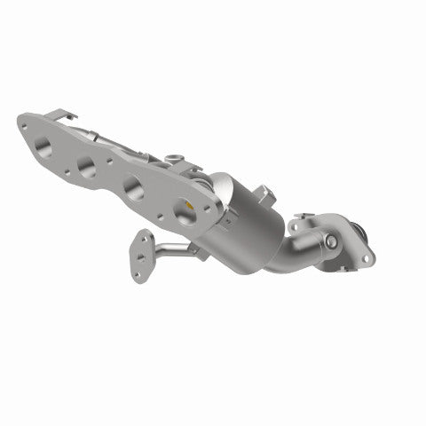 MagnaFlow direct-fit catalytic converter fits 2012-2015 Prius C L4 1.5 inch inlet/outlet stainless steel CARB compliant 52441