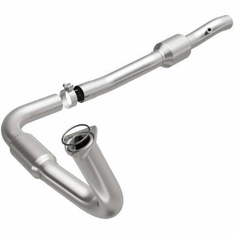 MagnaFlow direct-fit catalytic converter for 2001-2002 Chevy Sierra 2500 6.0L driver side stainless steel CARB compliant 52492