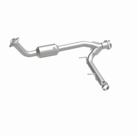 MagnaFlow direct-fit catalytic converter fits 2005-2006 Lincoln Navigator 5.4L passenger side 5.4L passenger side stainless steel CARB compliant OBDII 52508