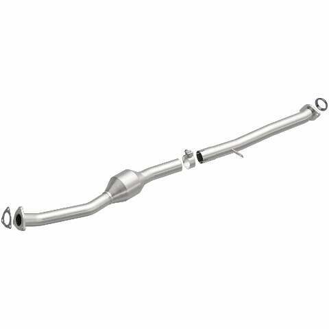 MagnaFlow direct-fit catalytic converter fits 2013-2016 Subaru Outback, 2013-2015 Subaru XV Crosstrek, and more, this and 2011-2013 Forester H4 2.5 inch inlet/outlet stainless stee