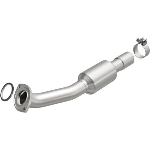 MagnaFlow direct-fit catalytic converter fits 2009-2012 RAV4 2.5 3.5 2.5 inch inlet 3.5 inch outlet stainless steel CARB compliant 52544