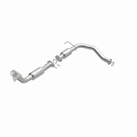 MagnaFlow direct-fit catalytic converter for 2008-2017 Toyota Sequoia 4.6 inch inlet 5.7 inch outlet stainless steel CARB compliant 52559