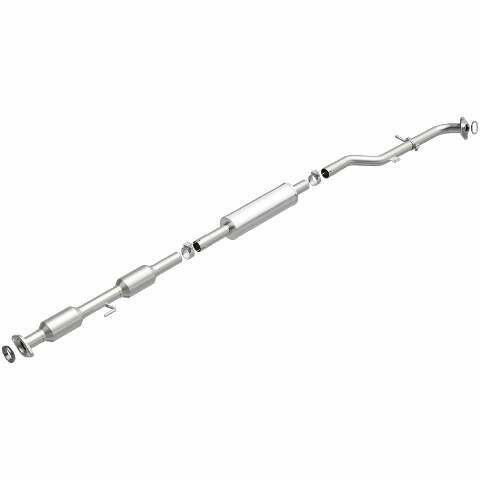 MagnaFlow direct-fit catalytic converter fits 2009-2012 Venza 3.5 3.5 inch inlet/outlet stainless steel CARB compliant 52574