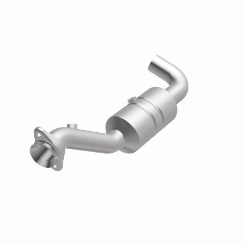 MagnaFlow direct-fit catalytic converter for 2017-2018 Ford F-150 3.5 inch inlet/outlet stainless steel CARB compliant OBDII 52591