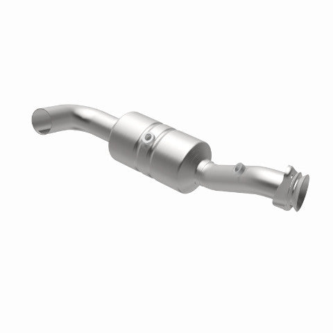 MagnaFlow direct-fit catalytic converter for 2017-2018 Ford F-150 3.5 inch inlet/outlet stainless steel CARB compliant OBDII 52591