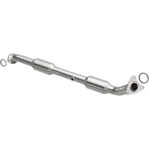 MagnaFlow direct-fit catalytic converter fits 2013-2017 Lexus LX570 and Toyota Land Cruiser, this and 2013-2015 Land Cruiser 5.7 5.7 inch inlet/outlet stainless steel CARB complian