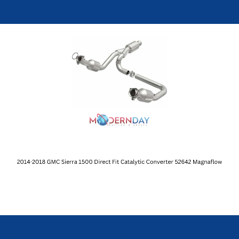 MagnaFlow direct-fit catalytic converter for 2014-2018 Chevy Sierra 1500 stainless steel CARB compliant