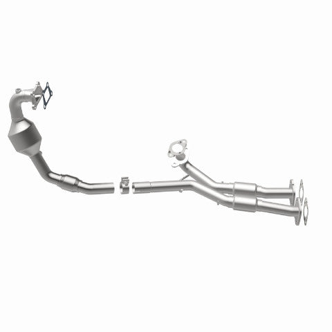 MagnaFlow direct-fit catalytic converter fits 2012-2015 SRX 3.6 3.6 inch inlet/outlet stainless steel CARB compliant 52647