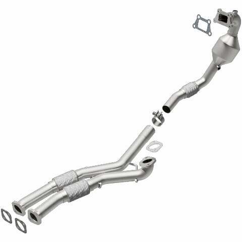 MagnaFlow direct-fit catalytic converter fits 2012-2015 SRX 3.6 3.6 inch inlet/outlet stainless steel CARB compliant 52647