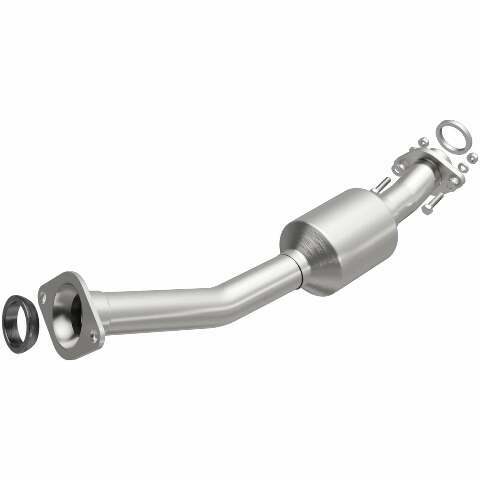 MagnaFlow direct-fit catalytic converter fits 2013-2021 Nissan NV200 and 2015-2018 Chevrolet City Express, this and 2013-2015 NV200 2 stainless steel CARB compliant OBDII 52689