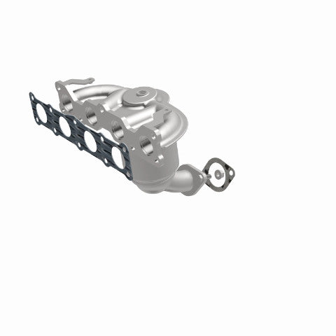 MagnaFlow direct-fit catalytic converter fits 2011-2013 Kia Sorento and 2010-2012 Hyundai Santa Fe, this and 2011-2013 Sorento 2.4L stainless steel CARB compliant 52774